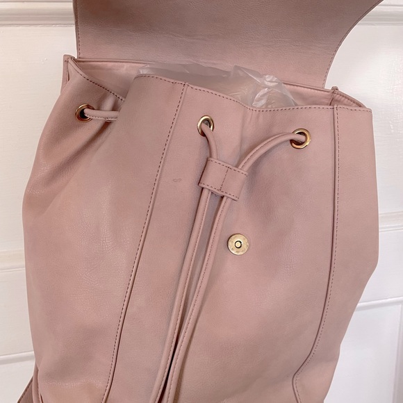URBAN ORIGINALS Vegan Leather Foxy Rose Pink Backpack - New With Tags main image 10